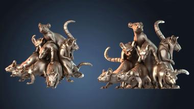 3D model Ratmen Giant Sw Rat Sw Swift (STL)