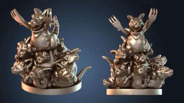 3D модель Крысы (STL)
