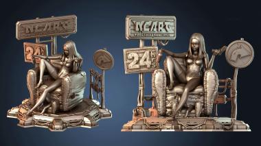 3D модель Ребекка Киберпанк Эджраннерс (STL)
