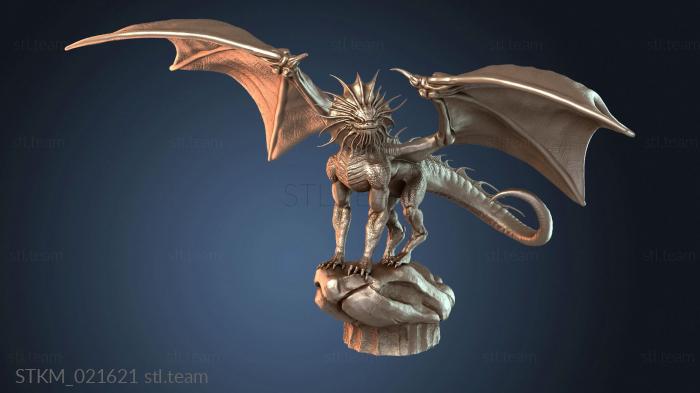 Статуэтки герои, монстры и демоны Red Dragon Guild Leader Gargantuan