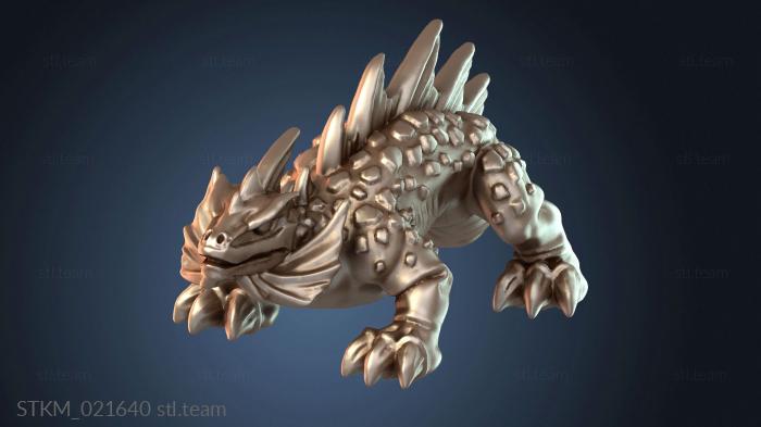 Reptilian Fire Lizard