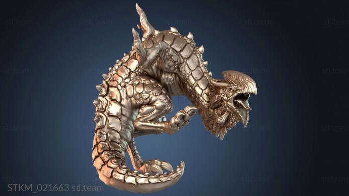 Статуэтки герои, монстры и демоны Наездники на рамфодонах