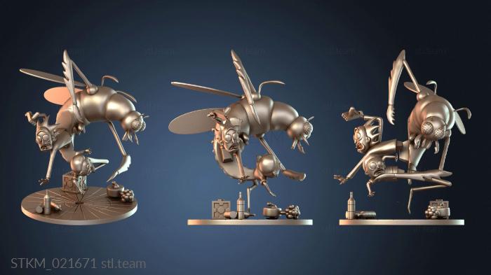 Статуэтки герои, монстры и демоны Рик и Морти