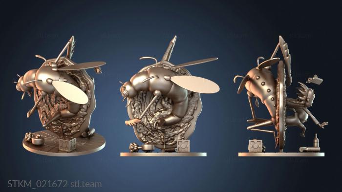 Статуэтки герои, монстры и демоны Портал Рика Морти