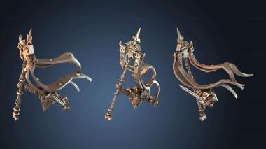 3D модель Всадники Роковой войны Жеребец Торс (STL)