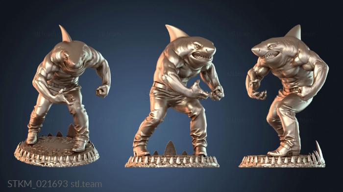 Статуэтки герои, монстры и демоны Акулы Рипстер-стрит