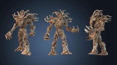 3D модель Стартовый игрок RNE Against the Shadows, лидер Treefang Treeant (STL)