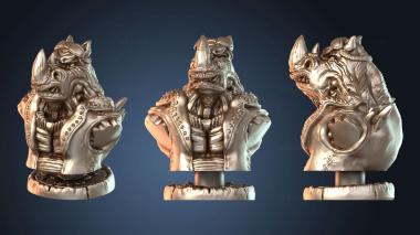 3D модель Рокстеди из пиццы (STL)