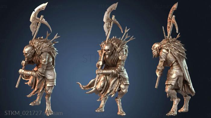 Статуэтки герои, монстры и демоны Королевские ужасы Упыри Лордсмены Топор