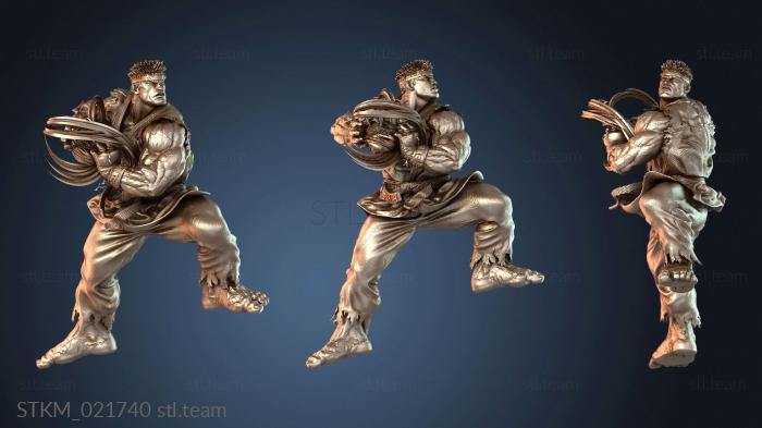 Статуэтки герои, монстры и демоны Рю и Бюст