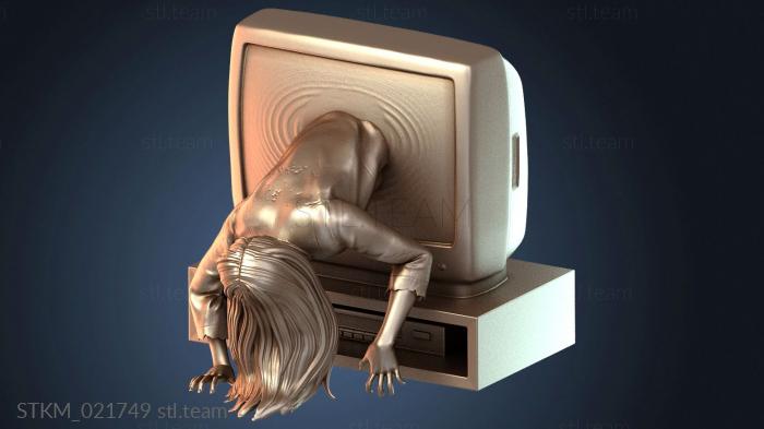 Статуэтки герои, монстры и демоны Садако Подъем Y