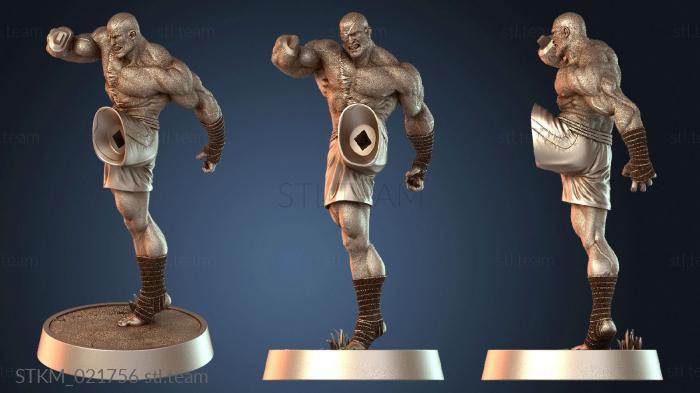 Статуэтки герои, монстры и демоны Сагат Стрит Файтер