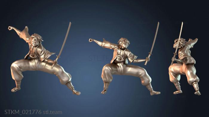 Статуэтки герои, монстры и демоны Sanemi Shinazugawa Demon A