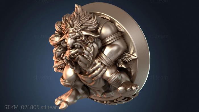 Статуэтки герои, монстры и демоны Savage Orcs Troll Prone Stunned Marker