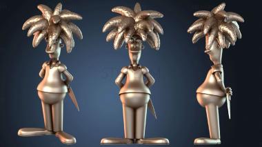 3D model Sideshow Bob (STL)