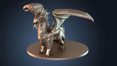 3D model Silver Dragon Regal (STL)