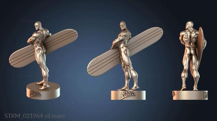 Статуэтки герои, монстры и демоны Silver Surfer SS