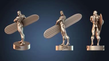 3D модель Серебряный Серфер СС (STL)
