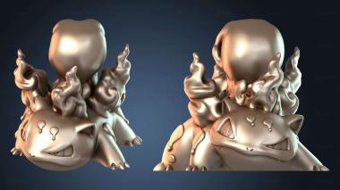 3D модель Череп ивизавра-скелета (STL)