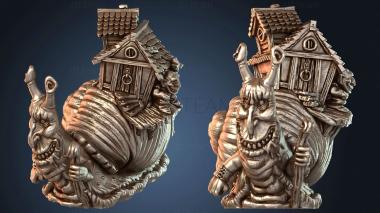 3D модель Слизнегоблин-волшебник в ярости (STL)