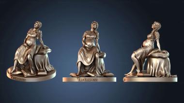 3D модель Улыбающаяся девочка и императрица (STL)