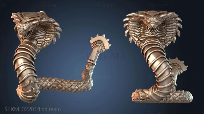 Статуэтки герои, монстры и демоны Змеиный Воин