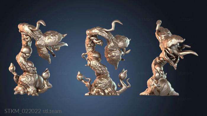 Статуэтки герои, монстры и демоны Щелкающее растение