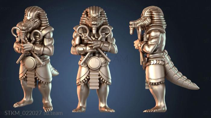 Статуэтки герои, монстры и демоны Собек Бог Крокодил