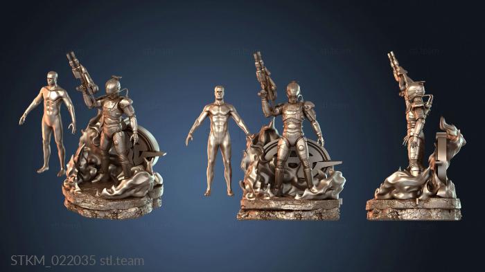 Статуэтки герои, монстры и демоны Легендарный Рыцарь Огня Солбрейна