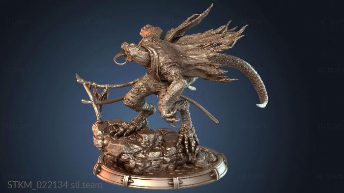 Статуэтки герои, монстры и демоны Spider Man vs Lizard