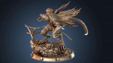 3D model Spider Man vs Lizard (STL)