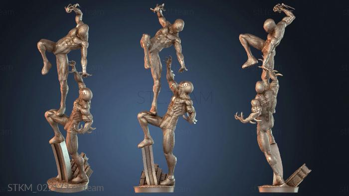 Статуэтки герои, монстры и демоны Spiderverse Miles Morales vs Spiderman for Minis