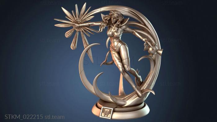 Статуэтки герои, монстры и демоны Star Sapphire Wonder Woman Back