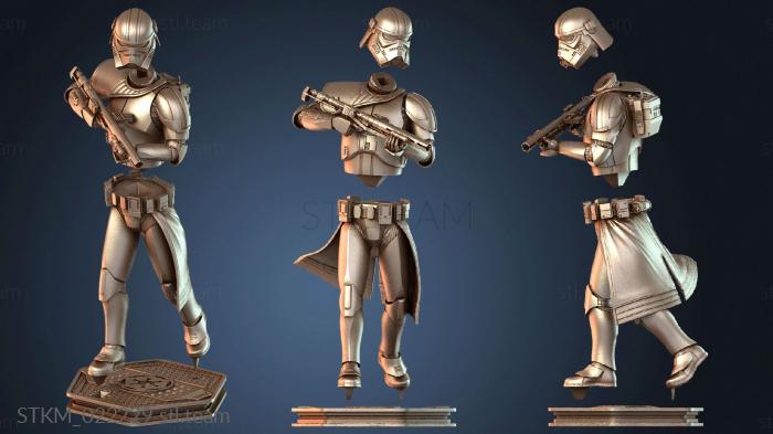 Статуэтки герои, монстры и демоны Star Wars Purge Trooper