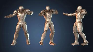 3D model Statue Close and Open Armor (STL)