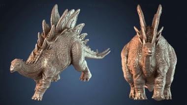 3D модель Стегозавр Огромный (STL)