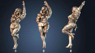 3D модель Уличный панк Ая Старб Медель Безоружный (STL)