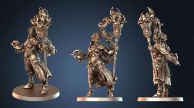 3D модель Жрица Факела Раздора NSFW (STL)