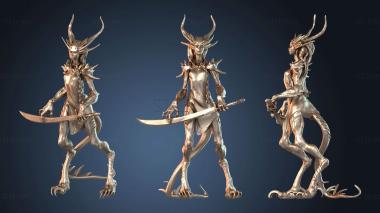 3D model Succubus Berserker (STL)
