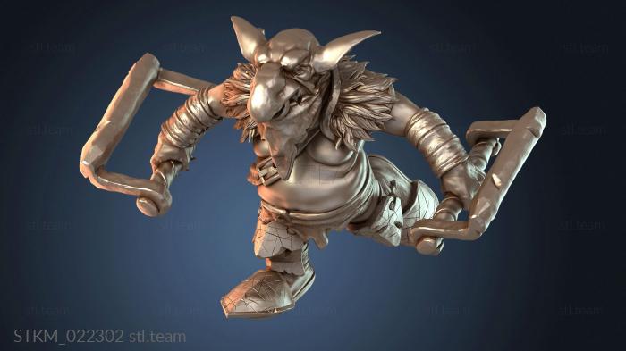 Статуэтки герои, монстры и демоны Tank Rogue