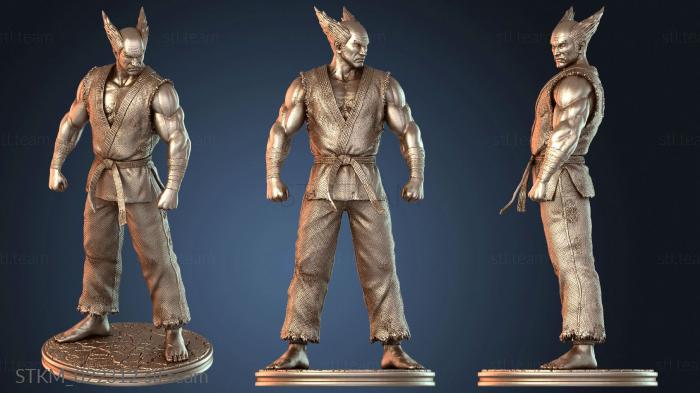 Статуэтки герои, монстры и демоны Tekken Heihachi Mishima Armored