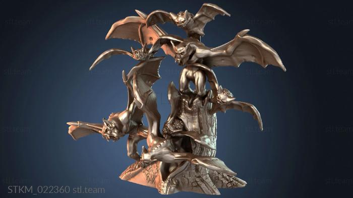 Статуэтки герои, монстры и демоны Рой летучих мышей из Царства Ужаса