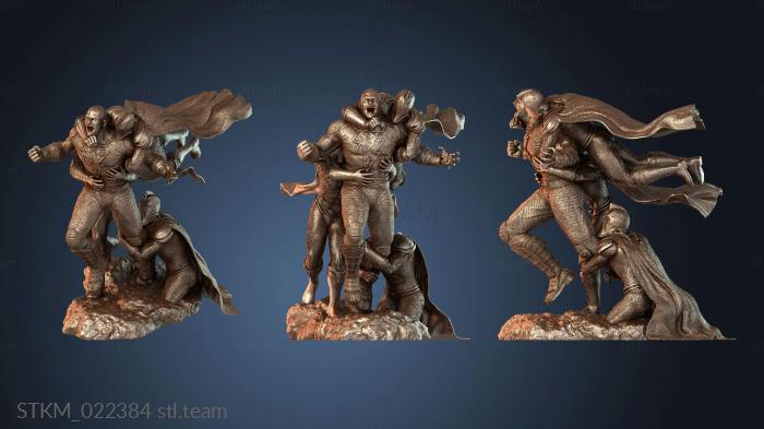 Статуэтки герои, монстры и демоны Черный Адам и Доктор Фэйт