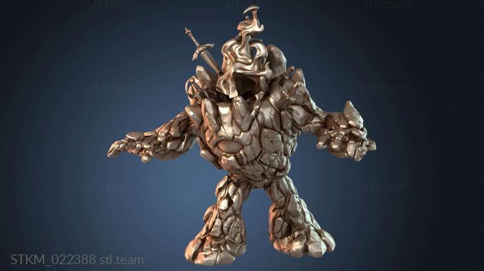 Статуэтки герои, монстры и демоны Пироголем Ковена Эмбера