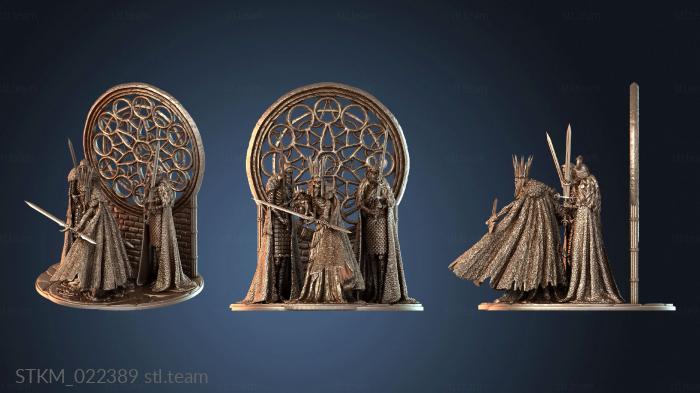 Статуэтки герои, монстры и демоны Диорама наследного принца Боргасса