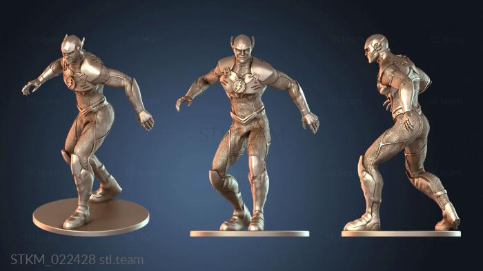 Статуэтки герои, монстры и демоны Лига Справедливости во Флэше