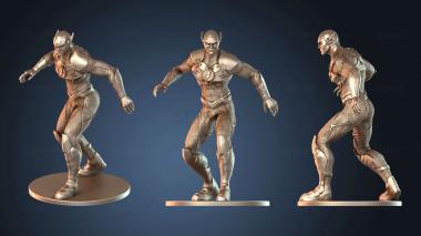 3D model The Justice League in Flash (STL)