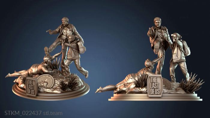 Статуэтки герои, монстры и демоны Последний сериал Диорама Альфа