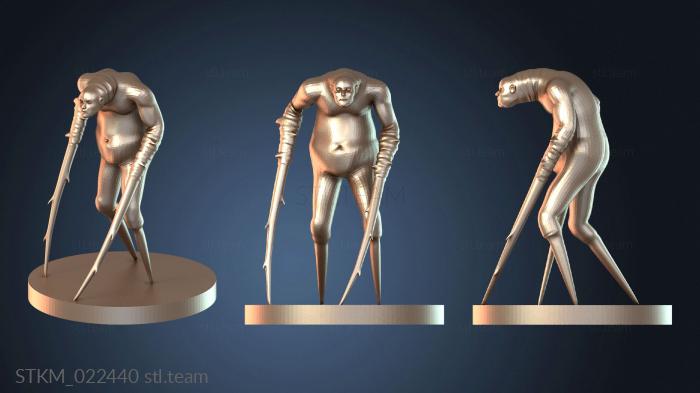 Статуэтки герои, монстры и демоны Одинокий