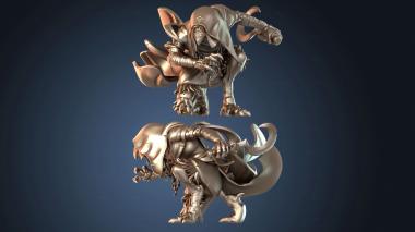 3D model The Master Forge Kenku Rogue (STL)